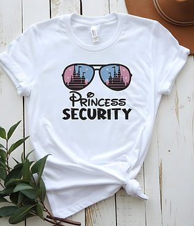 Princess Security, Dad Design, Fill stitch, machine embroidery, DIGITAL FILE