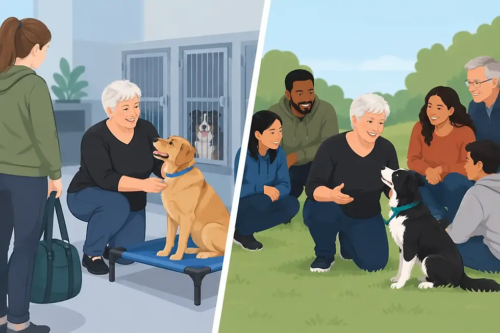 Board and Train Versus Coaching for Your Dog