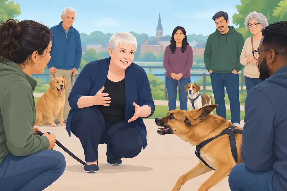 Fredericksburg Dog Behavior Case Study on Reactivity