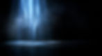 Decorative background image of blue lights streaking up and down the page.
