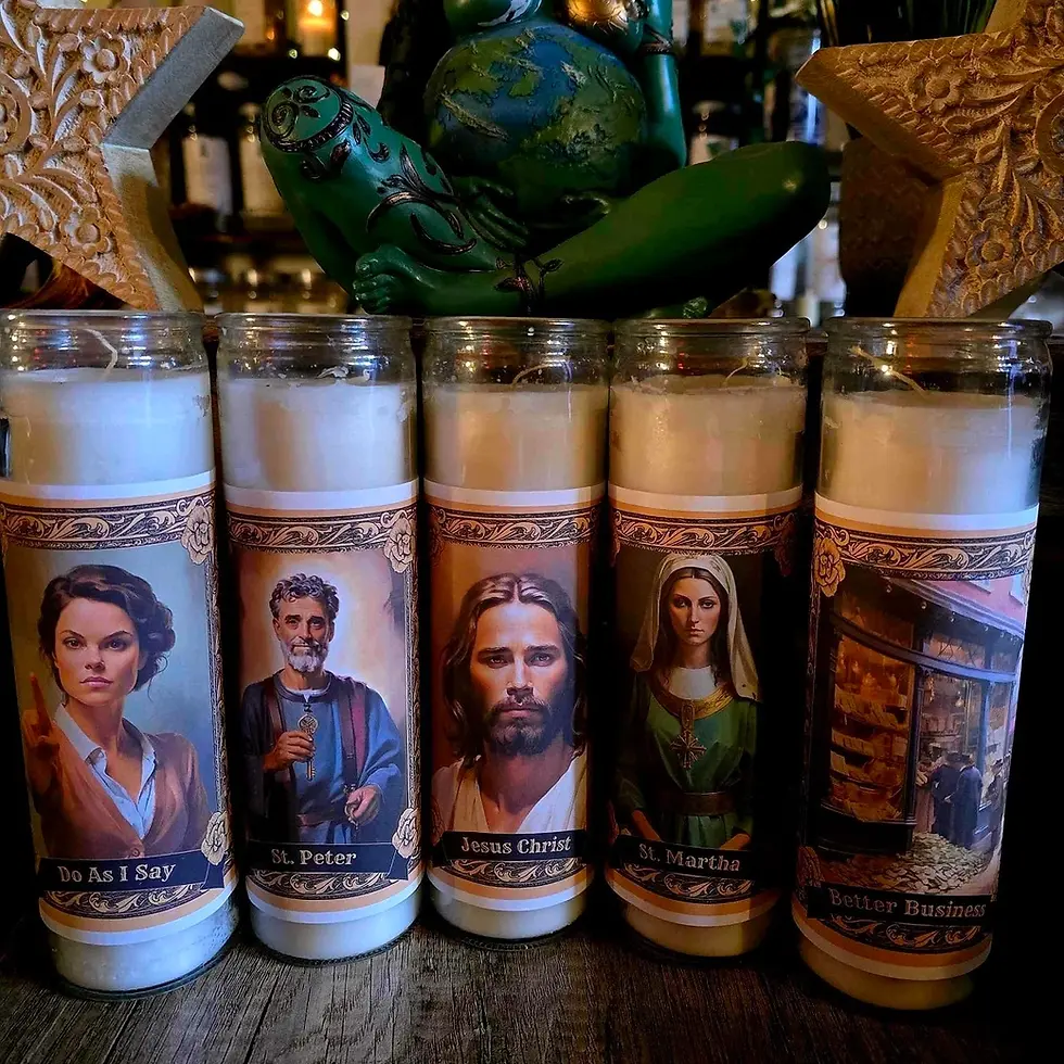 الصورة المصغرة: Religious 7 Day Prayer Candles with Custom Sticker
