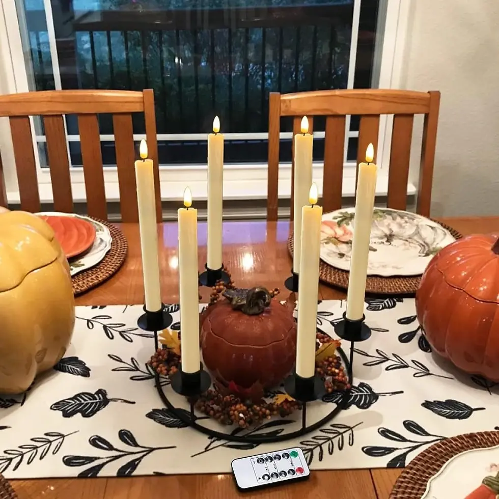 Thumbnail: remote control LED taper candles