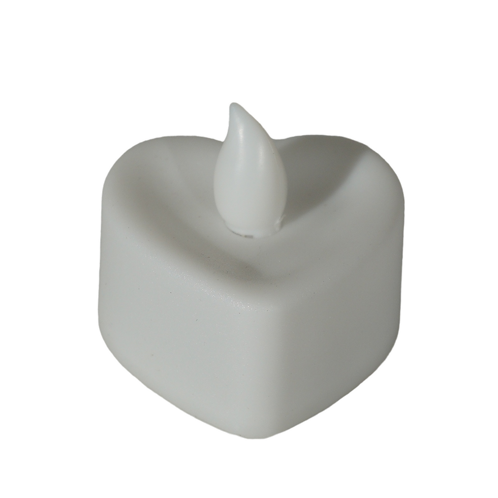 Thumbnail: battery operated LED tea light candle for Valentine's Day