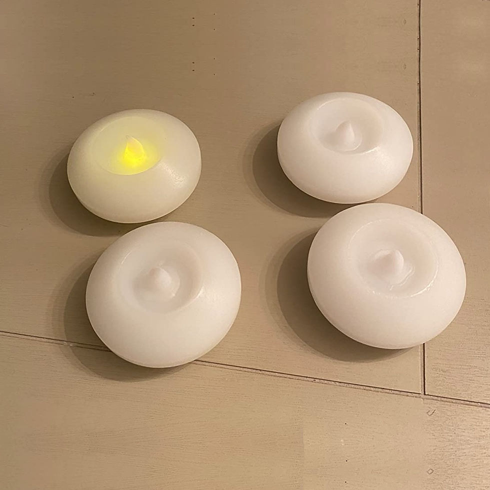 water activated floating LED candle