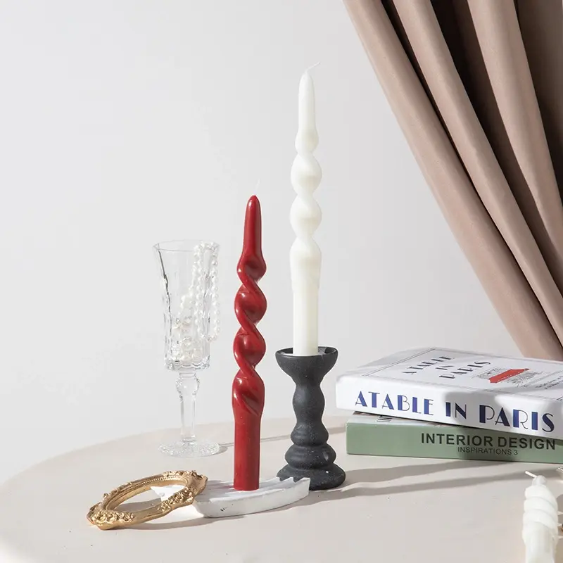 Miniature : spiral taper candles for home party