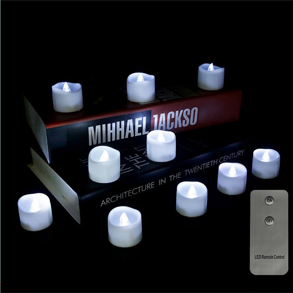 الصورة المصغرة: LED Tea Lights with Remote Control for Valentine's Day
