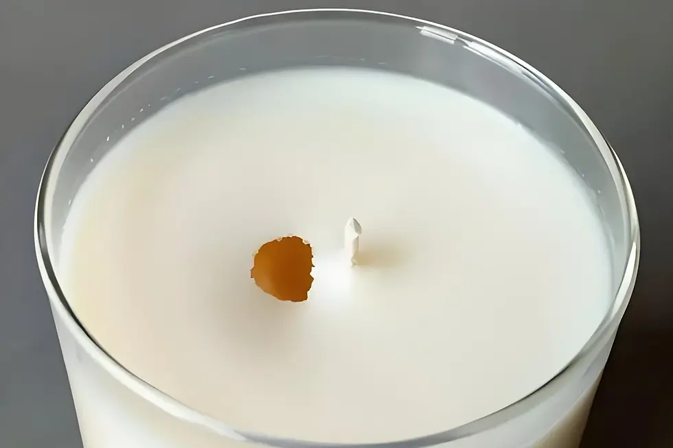 Sinkholes in Natural Soy Fragrance Candles