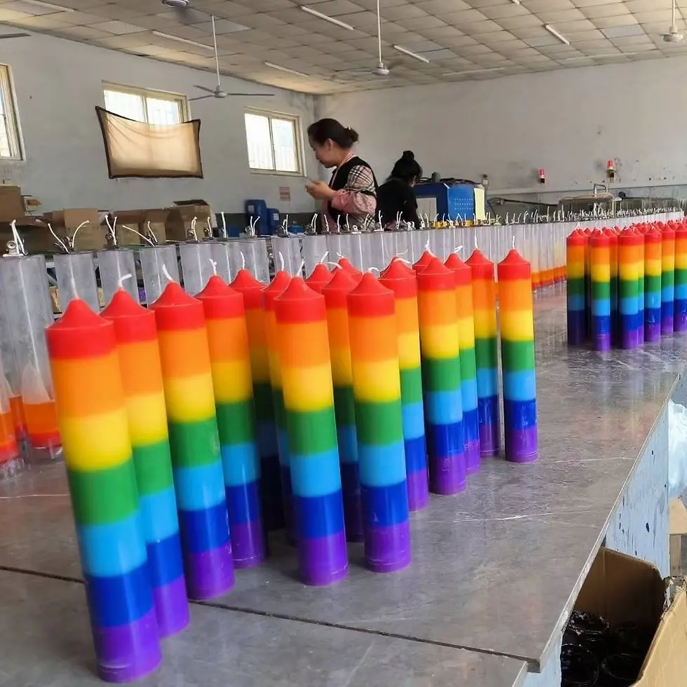 Miniature : Wholesale Pillar Candles for Wedding Event