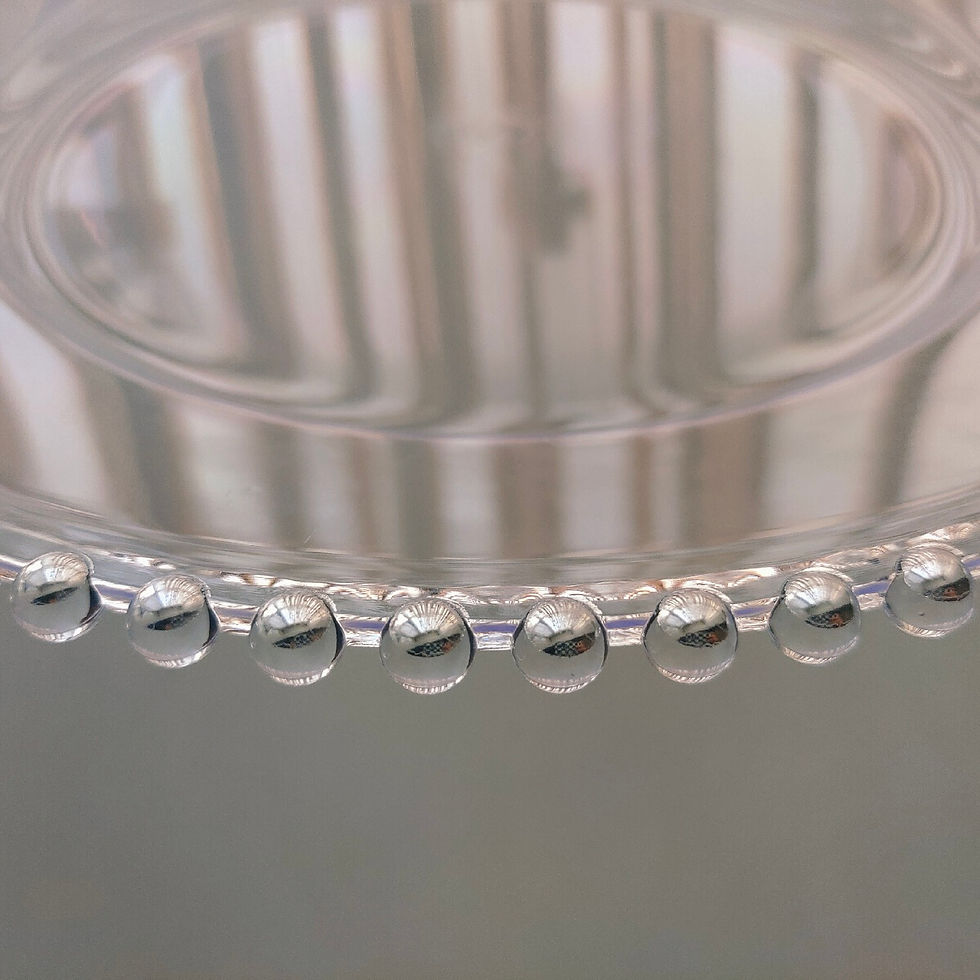 Thumbnail: Charger plate with bead rim