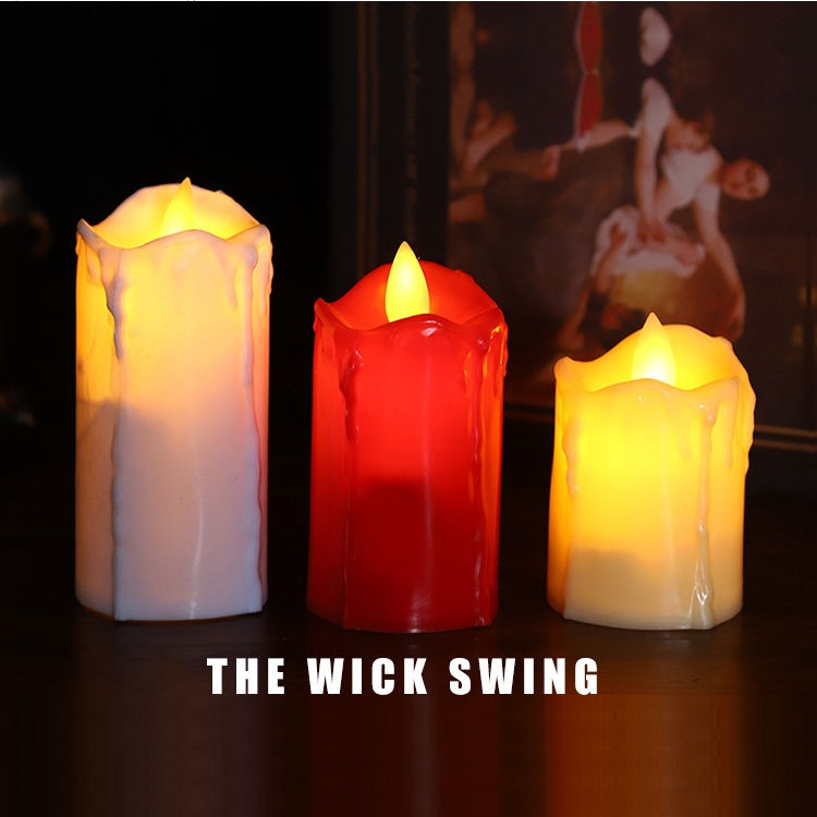 الصورة المصغرة: plastic LED candles for holiday