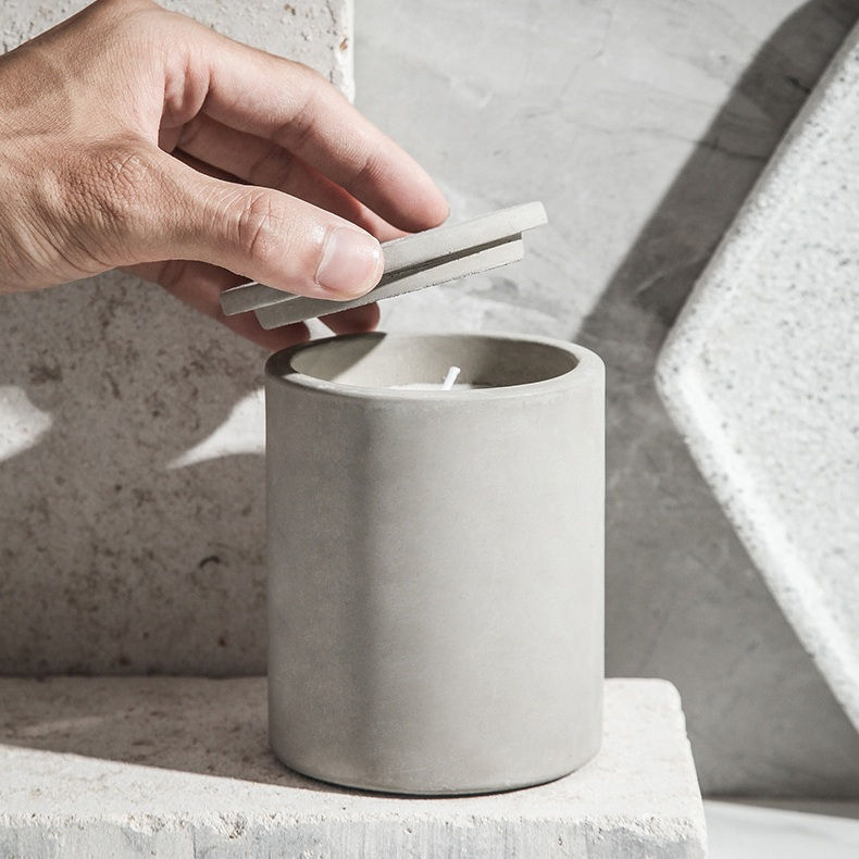 Miniatura: handmade scented candle