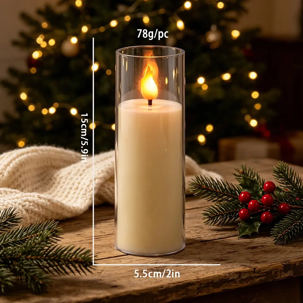 Thumbnail: electronic LED candles battery operated
