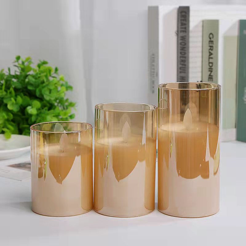 Thumbnail: flameless candles with remote and timer