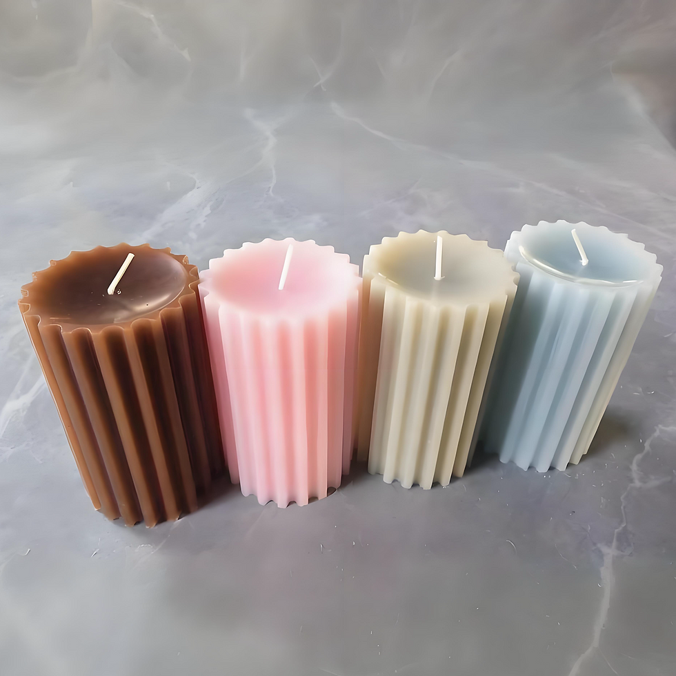 Miniature : Wholesale pillar candles for table centerpiece decoration