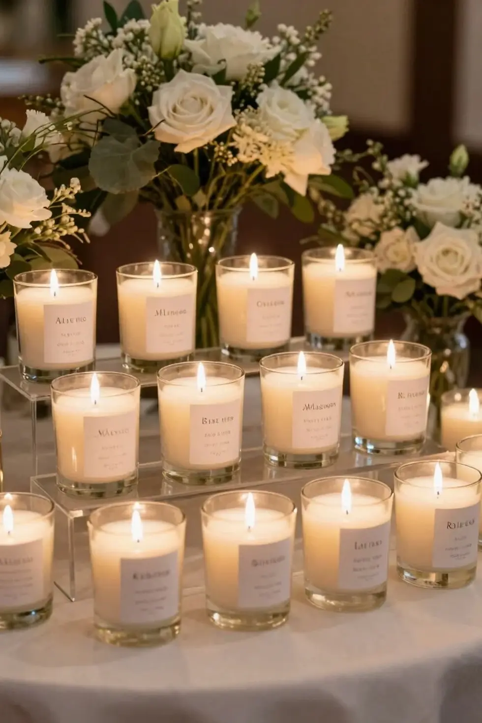 Wholesale candles for restaurants and weddings
