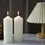 Miniature : bulk pillar candles