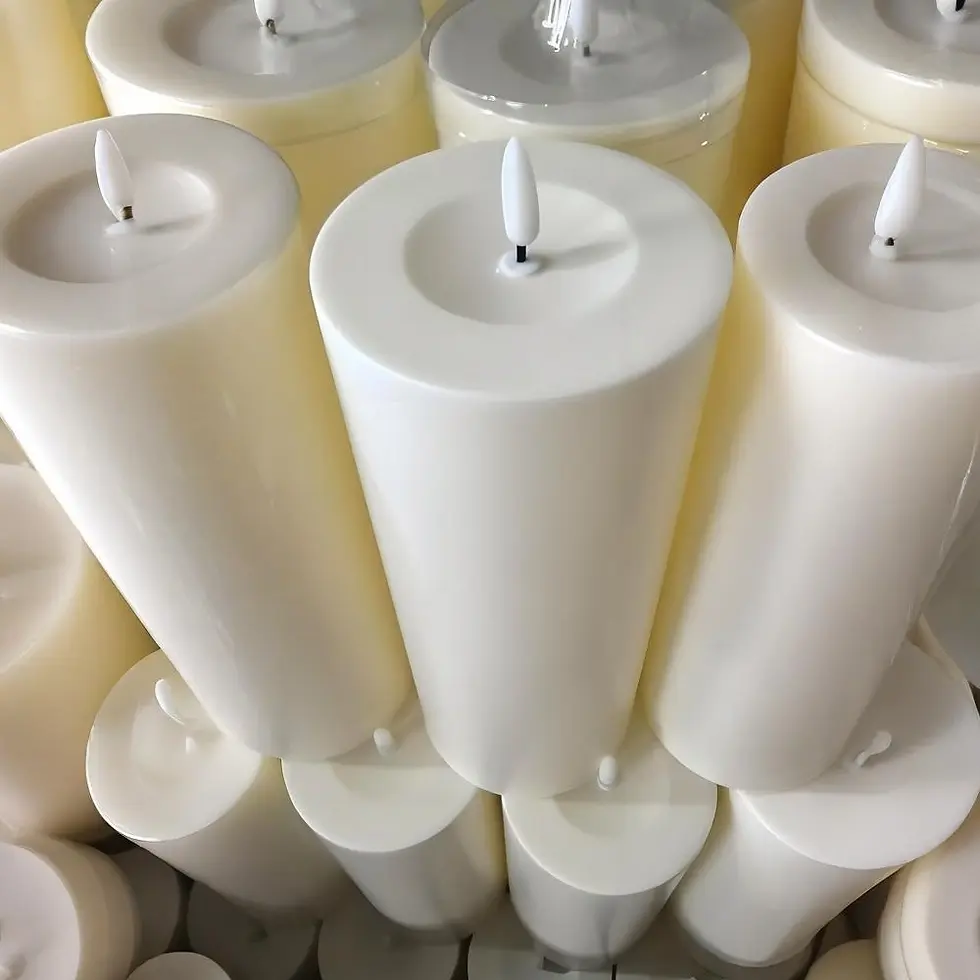 velas led impermeables al aire libre