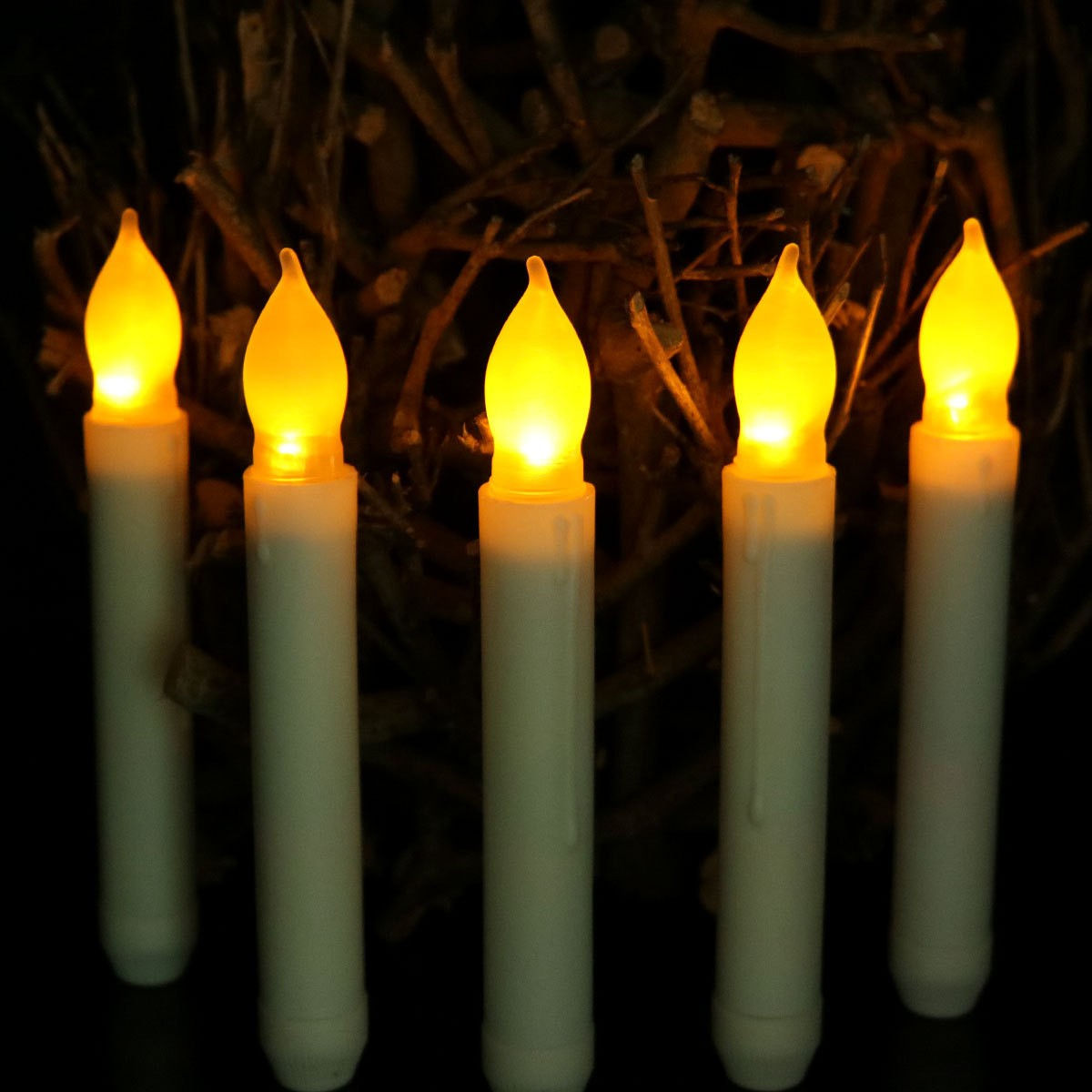 holiday decor LED candle