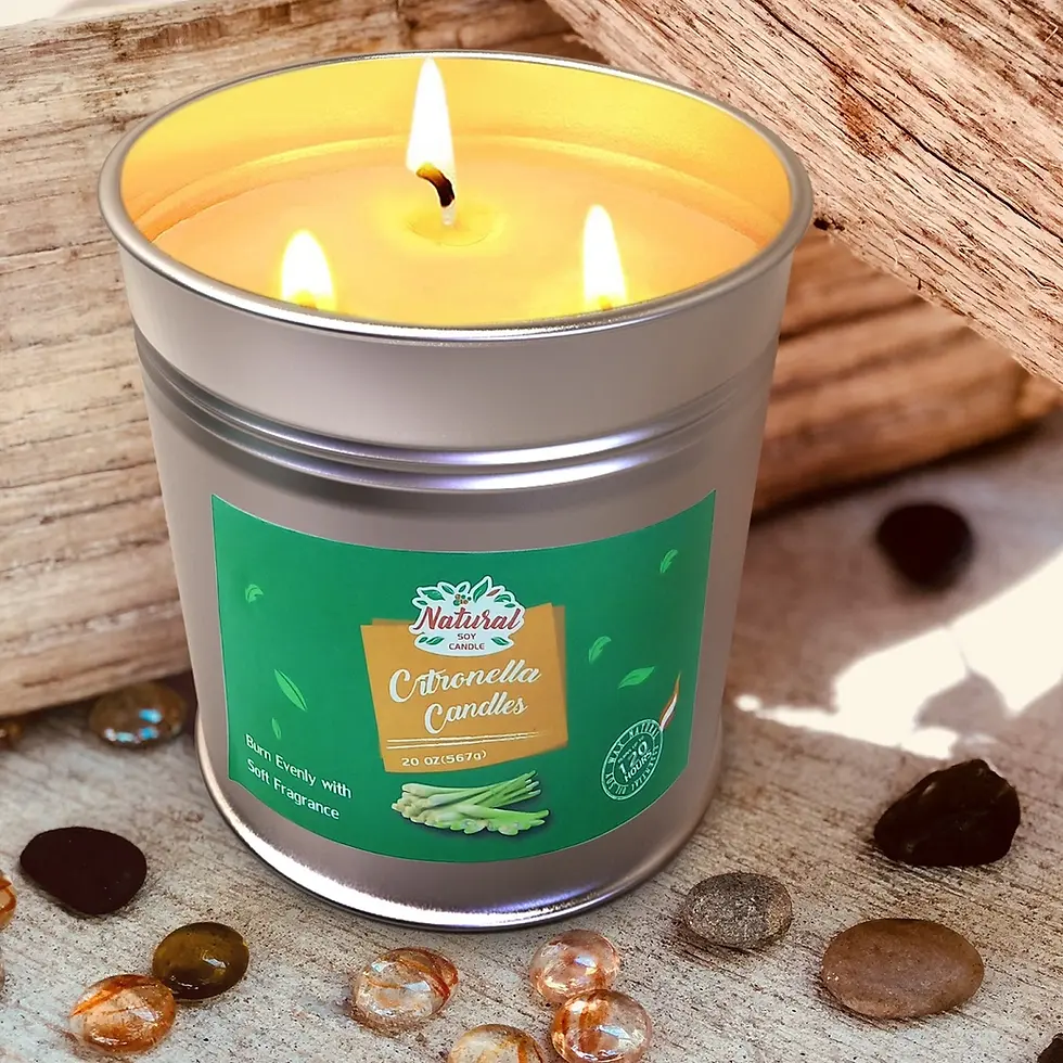 Miniature : Manufacturer Wholesale Mosquito Repellent Citronella Candles for Outdoor Protect