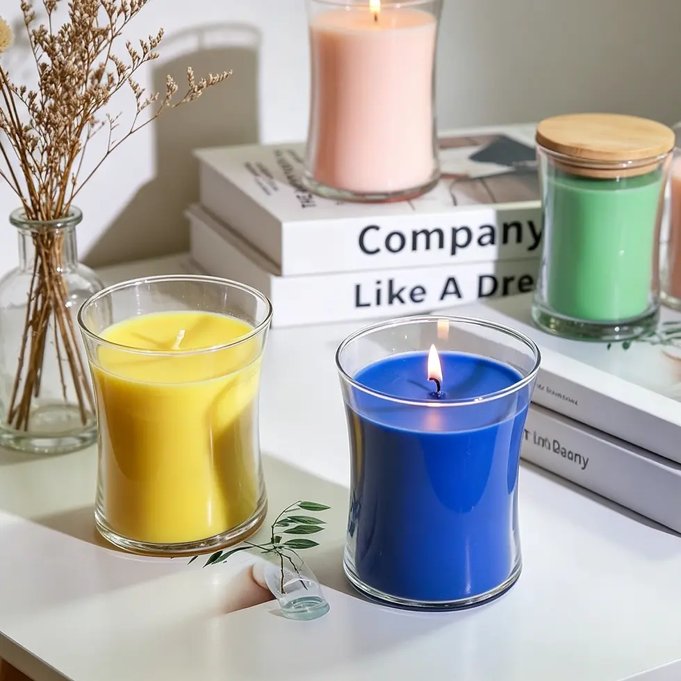 non-toxic fragrance candles for table centerpiece decoration