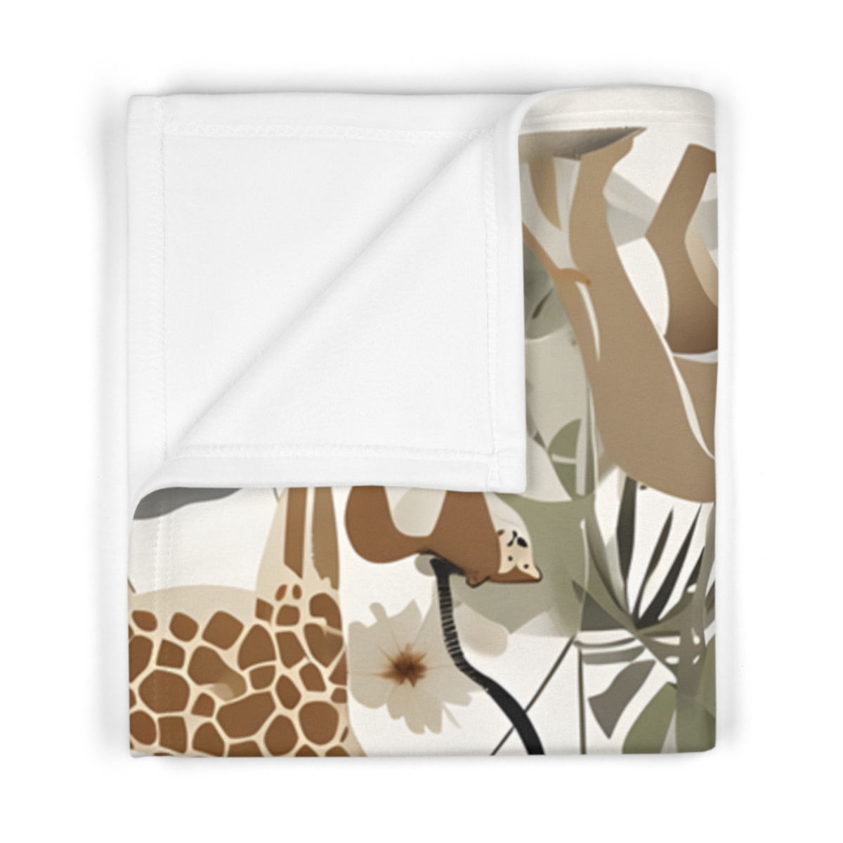 Safari Soft Fleece Baby Blanket Baby Shower Gift 