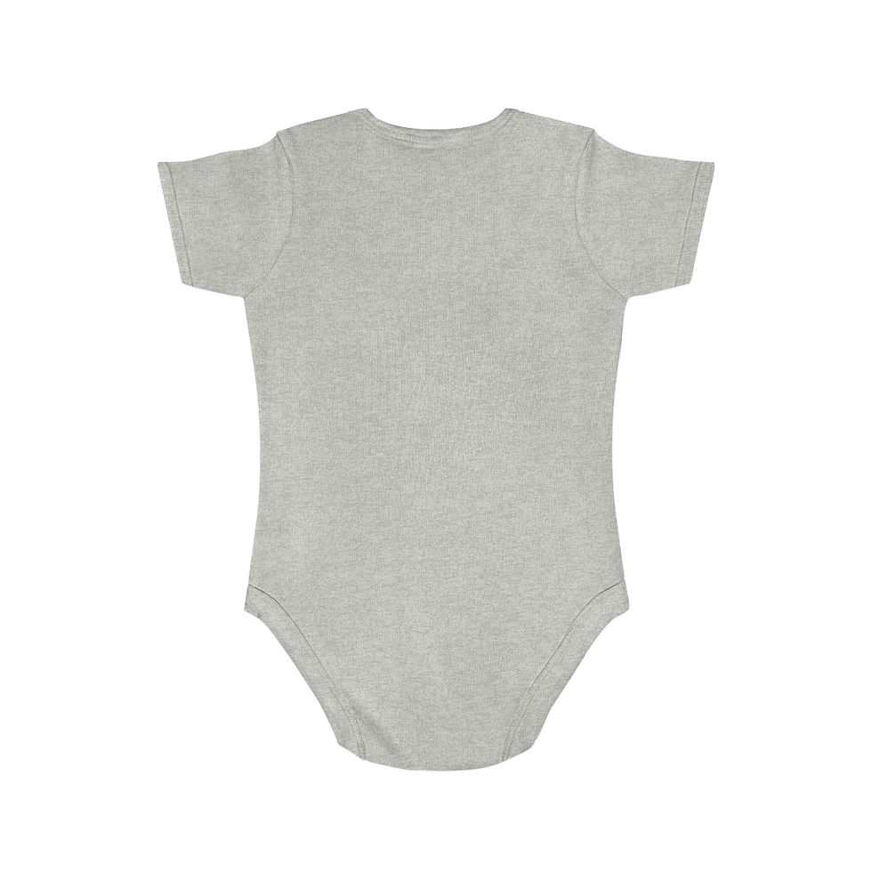 Thumbnail: Tiny Human Newborn Bodysuit Short Sleeve Baby Shower Gift 