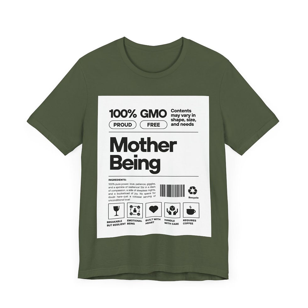 Thumbnail: New Mother T-shirt Baby Sleeve Tee Motherhood  Mommy T-shirt Shower Gift Short