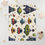 Thumbnail: Space Explorer Soft Fleece Baby Blanket Baby Shower Gift 