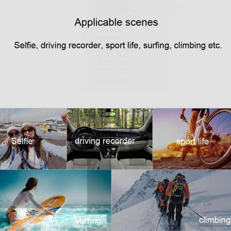 Thumbnail: HD 4K Sport Camera 30m Waterproof Sports Camera WiFi Action Camera Camcorder