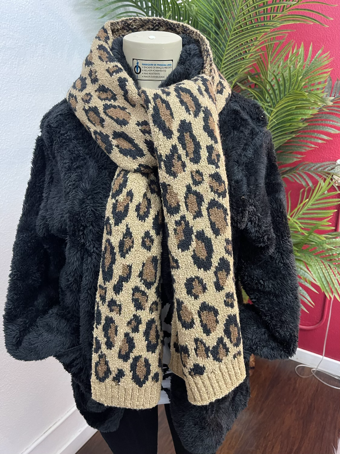 Leopard Scarf