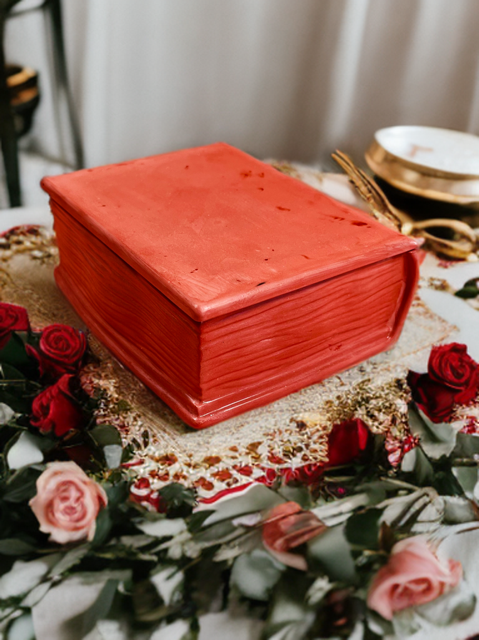 Thumbnail: Book Candle with Lid Double Wicked