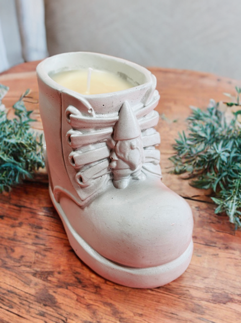 Thumbnail: Handmade Boot Candle