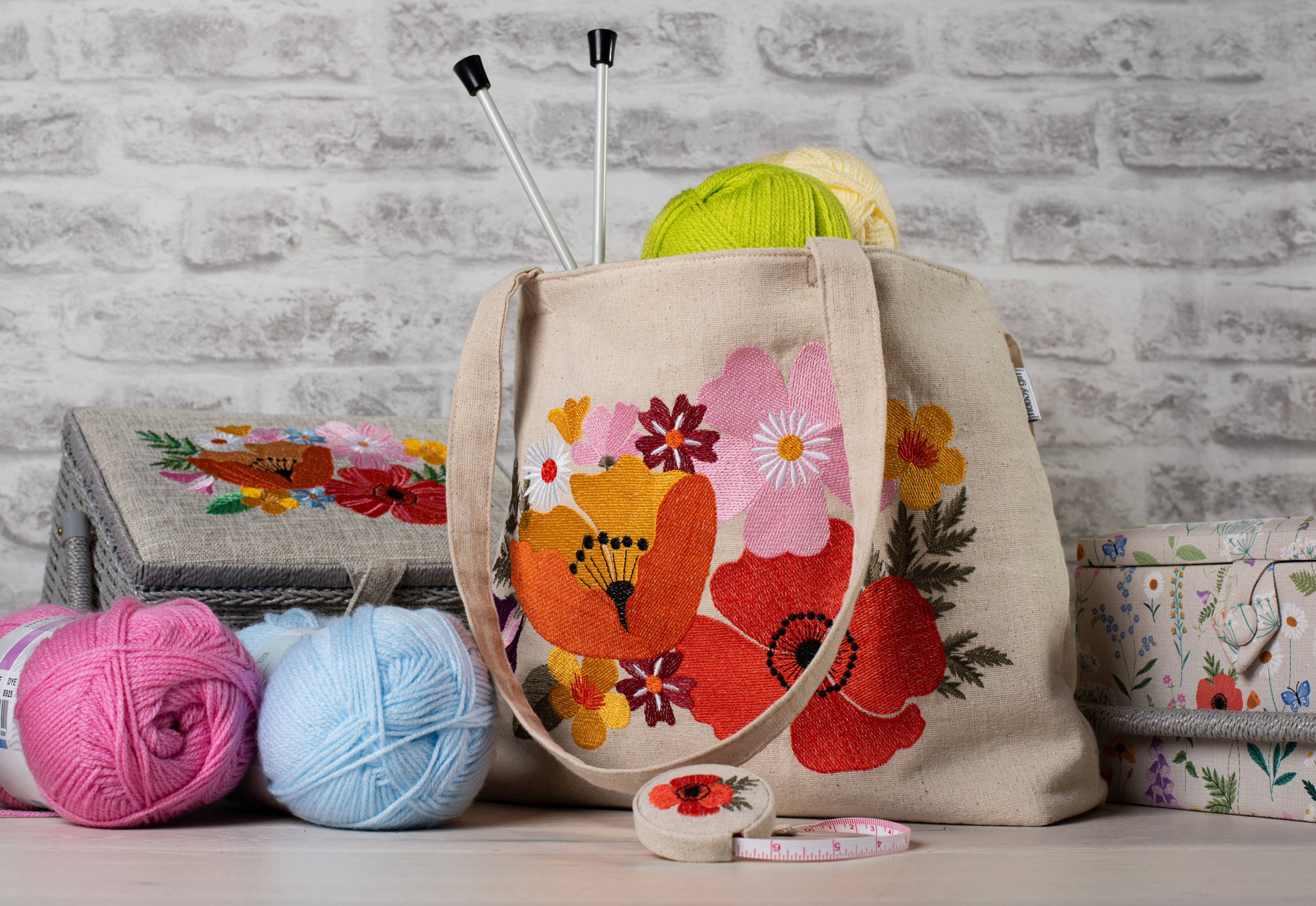 Wildflowers Craft Bag