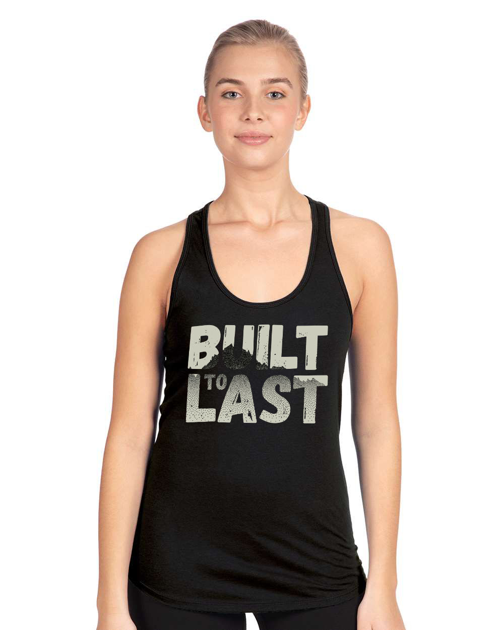 Built to Last Women's Racerback Tank Top