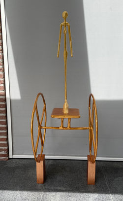 Chario mijn versie van Giacometti's