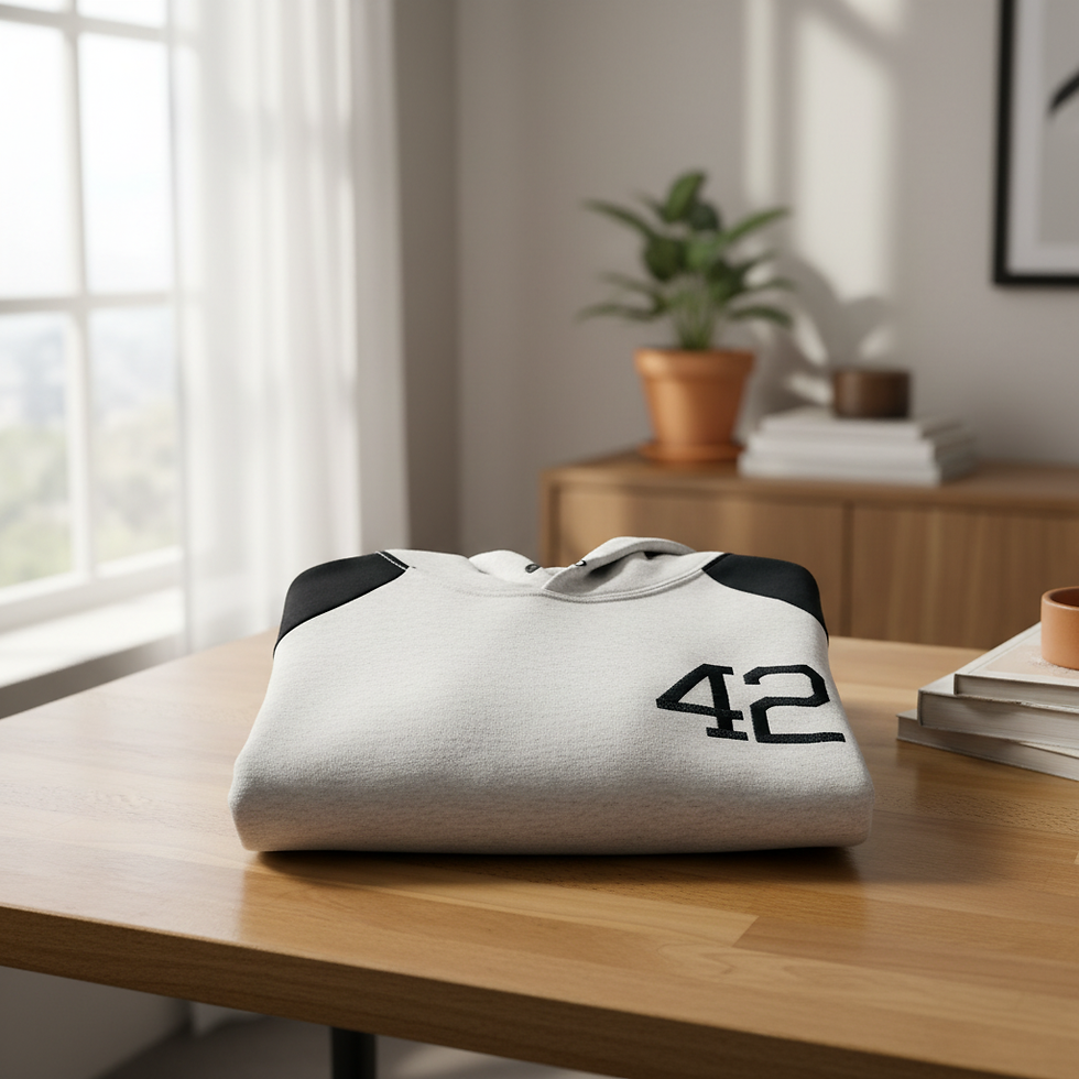 Thumbnail: Custom Embroidered Varsity Hoodie,  Custom Team Spirit Hooded Jacket