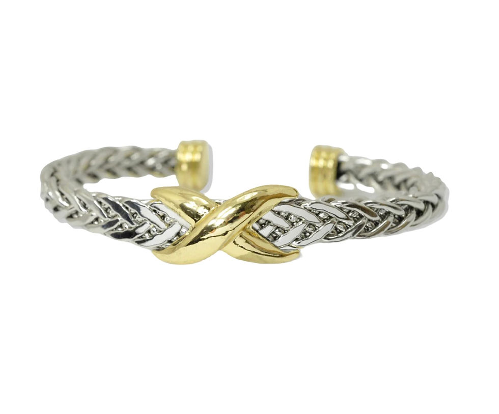 Thumbnail: Clutch Silver Stack Bracelets 