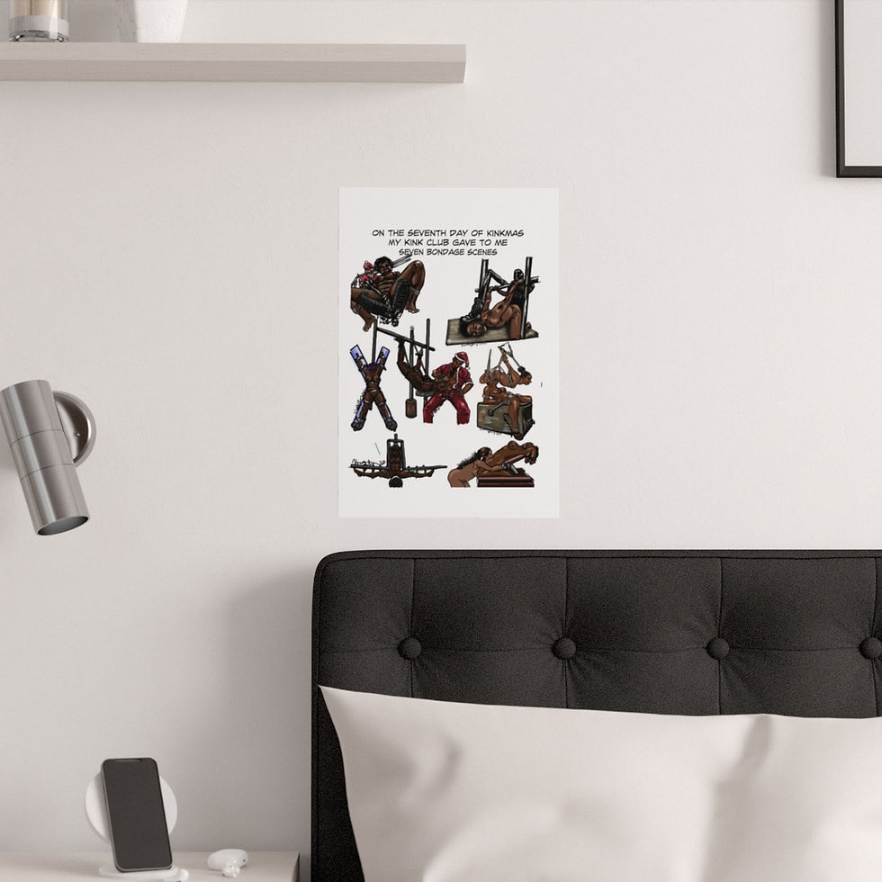 Thumbnail: Seventh day of Kinkmas - Satin Posters (210gsm)