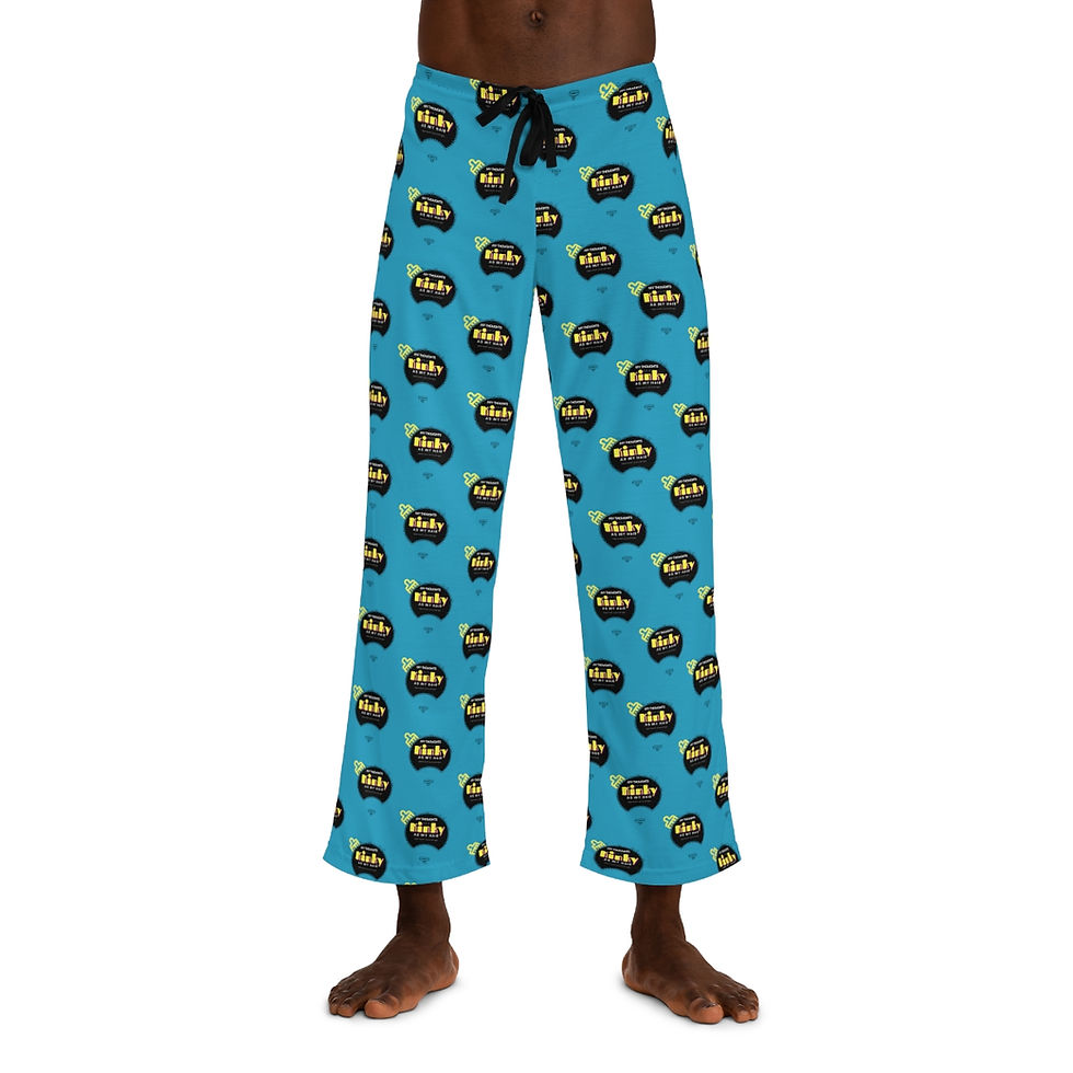 Thumbnail: Kinky Thoughts --Men's Pajama Pants (AOP)