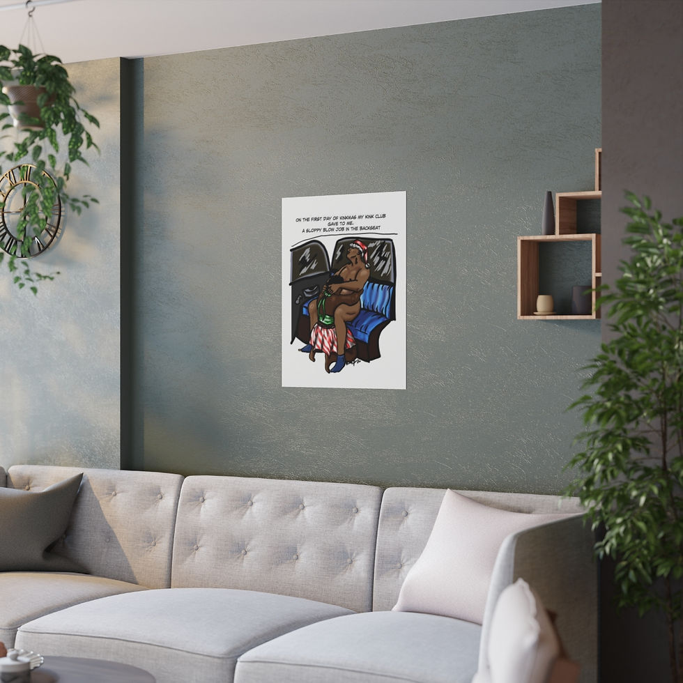 Thumbnail: First day of Kinkmas - Satin Posters (210gsm)