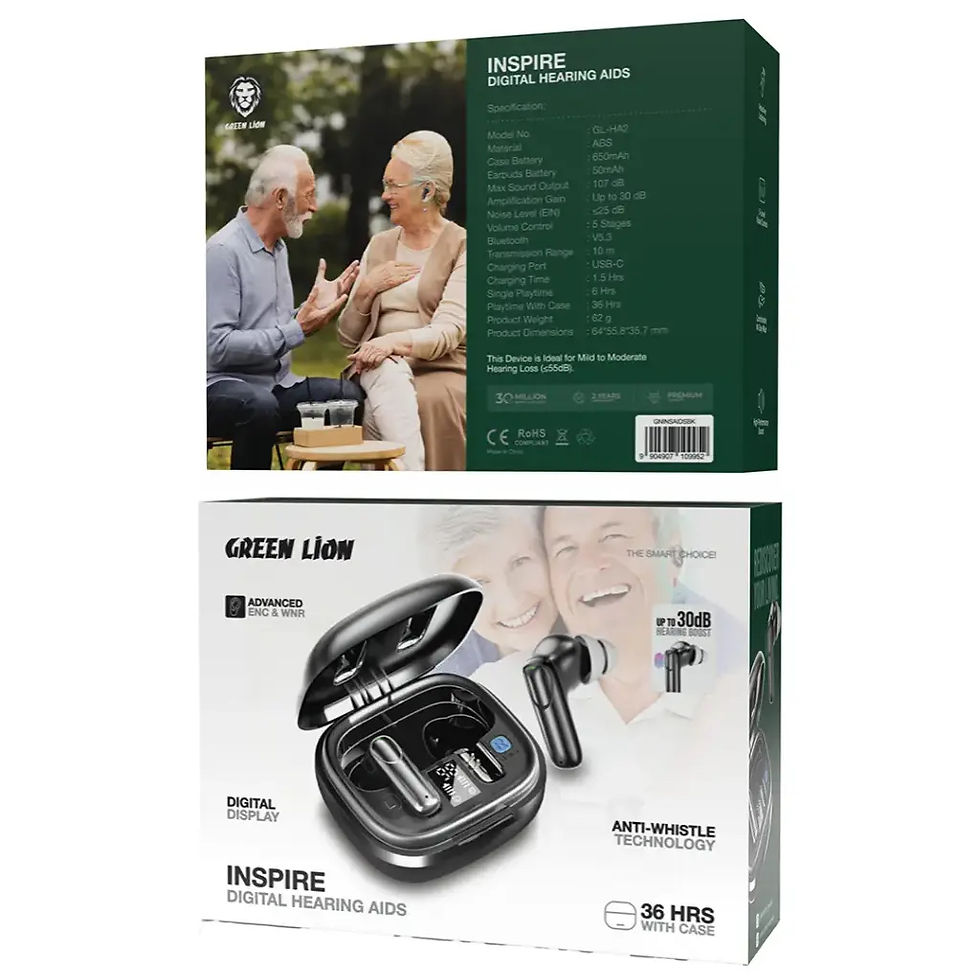 Thumbnail: Green lion Inspire Digital Hearing Aids