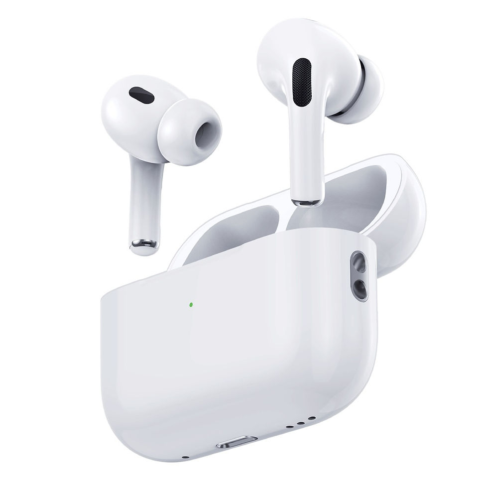 Thumbnail: Porodo Blue Deep Bass Wireless Earbuds Pro 2
