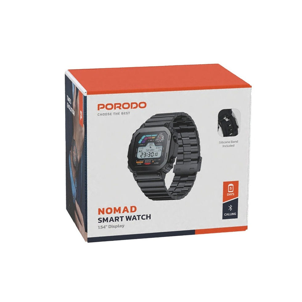 Thumbnail: Porodo Nomad Smart Watch