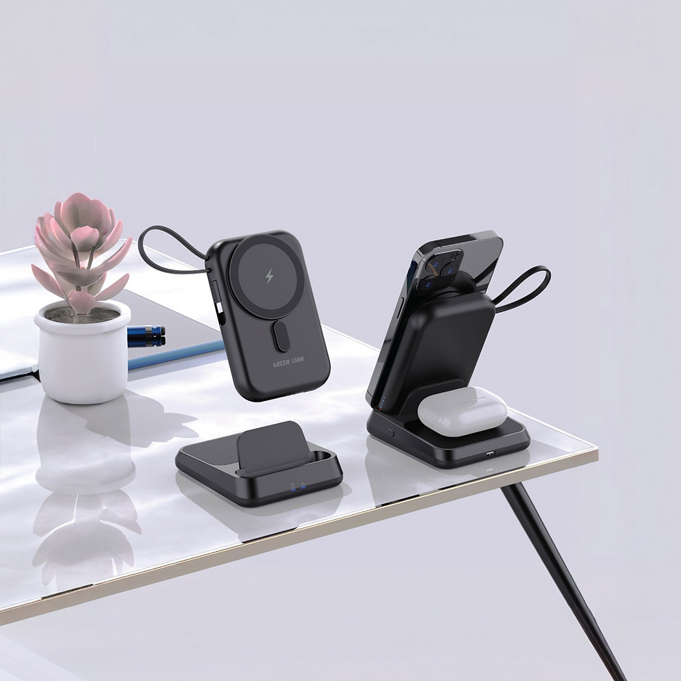 Thumbnail: Green Lion 3 in 1 Magsafe 10000mAh PowerBank