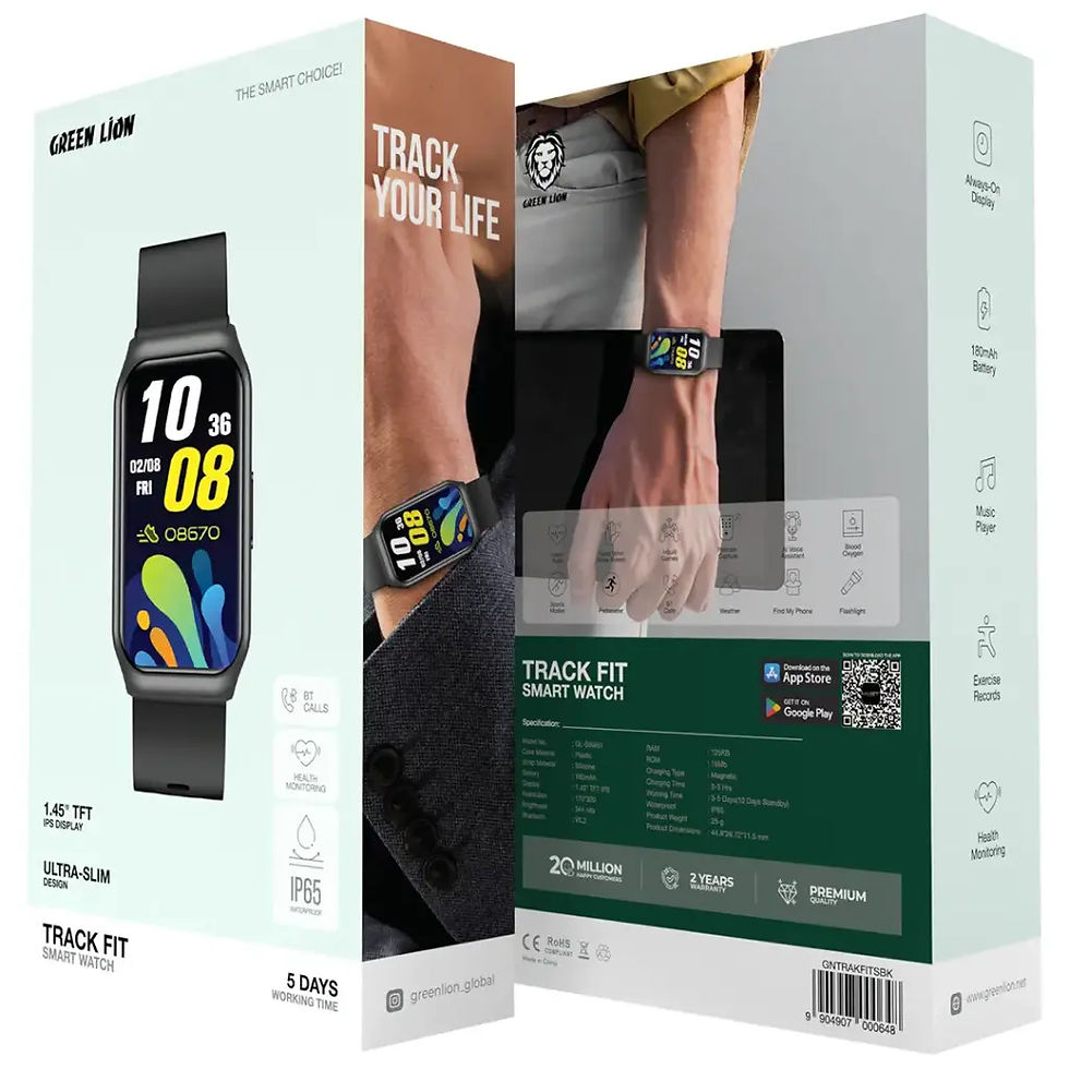 Thumbnail: Green lion Track Fit Smartwatch
