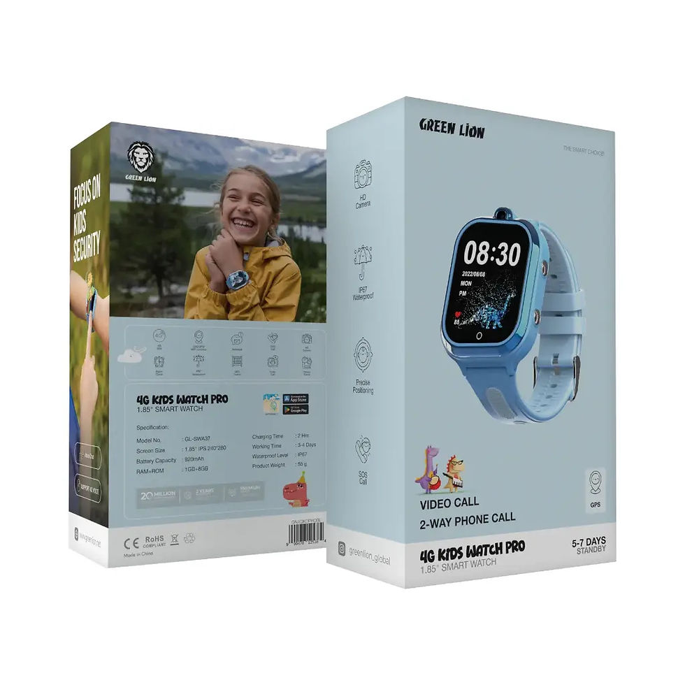 Thumbnail: Green Lion 4G Kids Watch Pro 1.85" Smart Watch
