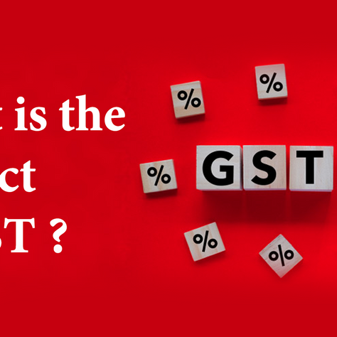 What Is The Impact Of GST?