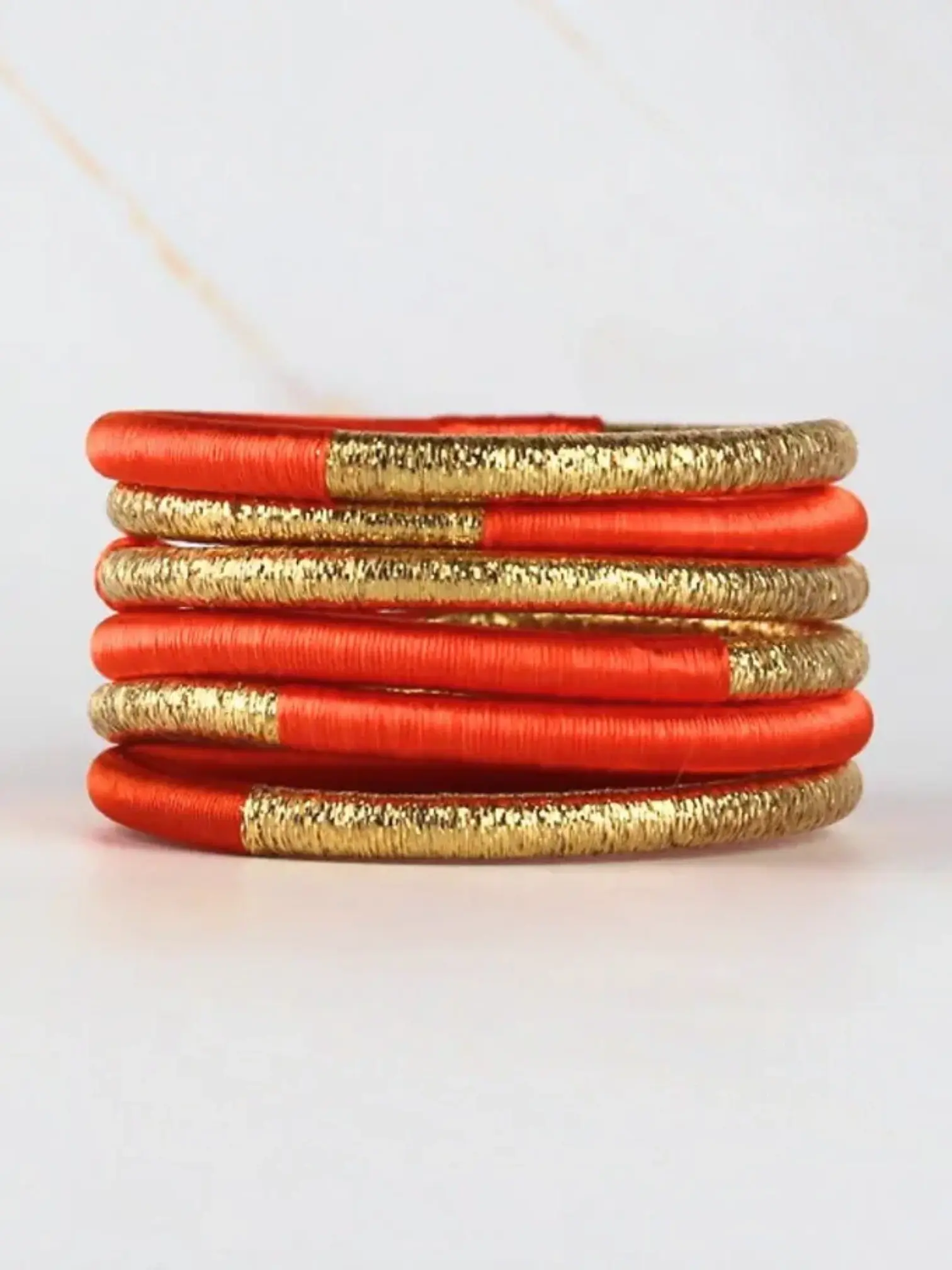 Jonc Dahabi orange Maison Izel