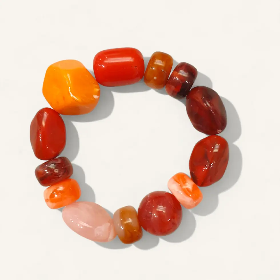 Bracelet perles acryliques #20250013