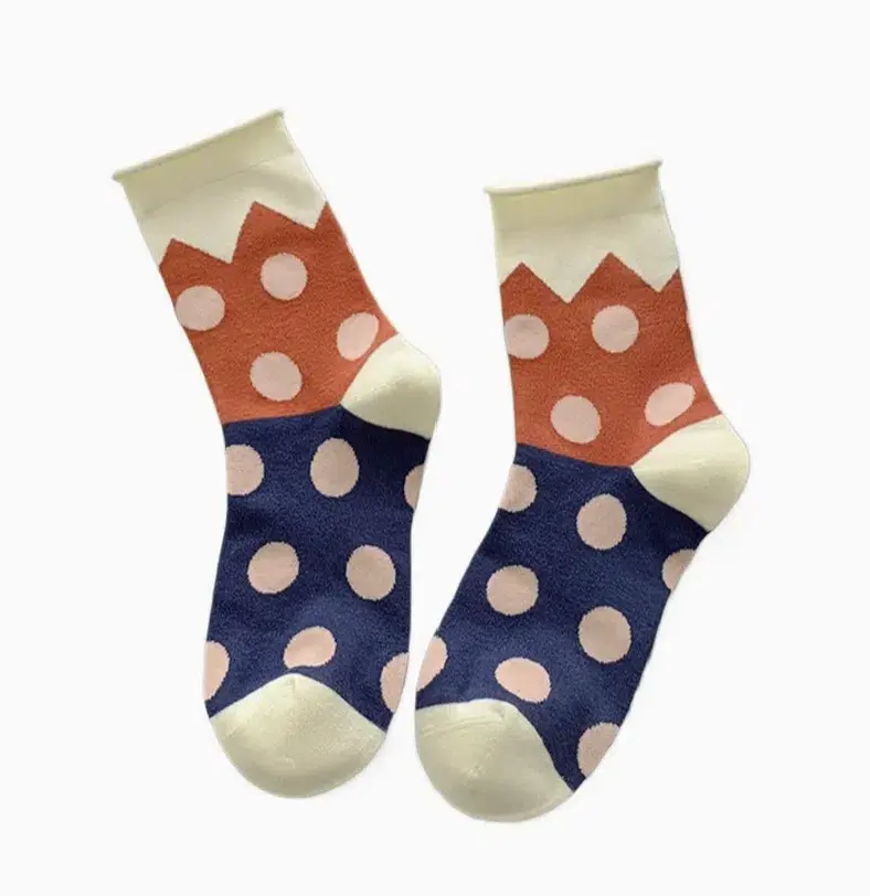 chaussettes colorblock